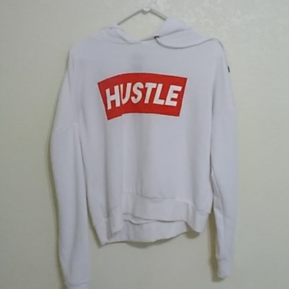Hustle hoodie.